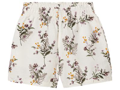 lupilu Meisjes linnen short (116, Wit)