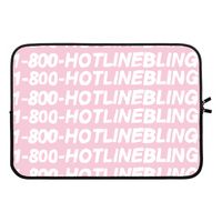 Hotline bling pink: Laptop sleeve 13 inch