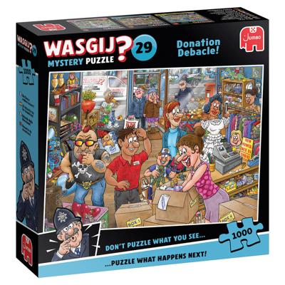 Jumbo Wasgij Mystery 29 puzzel Donatiedebacle - 1000 stukjes