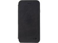 Senza Senza Pure Skinny Leather Booklet Apple iPhone 7 Plus/8 Plus Deep Black