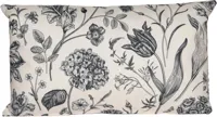 Anna's Collection buitenkussen vintage bloemen 30x50cm multi