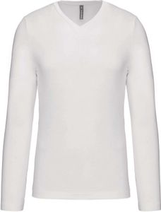 Kariban K358 T-shirt V-hals lange mouwen