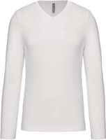 Kariban K358 T-shirt V-hals lange mouwen