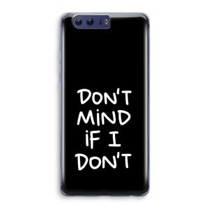 Don't Mind: Honor 9 Transparant Hoesje