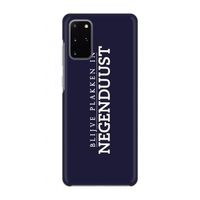 Blijve plakken in Negenduust: Volledig geprint Samsung Galaxy S20 Plus Hoesje