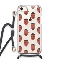 Kanye Call Me?: iPhone 8 Transparant Hoesje met koord Kanye Call Me?: iPhone 8 Transparant Hoesje met koord