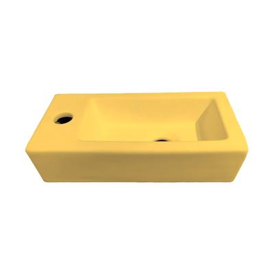 Best Design Fontein Morrano 37x18x9 cm Links Mat Geel