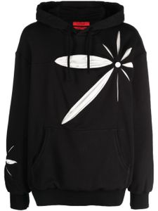 KUSIKOHC hoodie Origami en coton - Noir