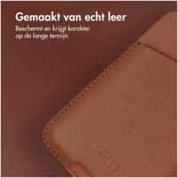 Accezz Accezz Leather Cardholder MagSafe - Kaarthouder met MagSafe - Sienna Brown Telefoonhoesje Bruin Accezz Accezz Leather Cardholder MagSafe - Kaarthouder met MagSafe - Sienna Brown Telefoonhoesje Bruin