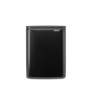 Brabantia Bo Waste Bin, 12L - Matt Black