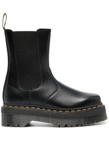 Dr. Martens bottines chelsea 2976 à plateforme - Noir