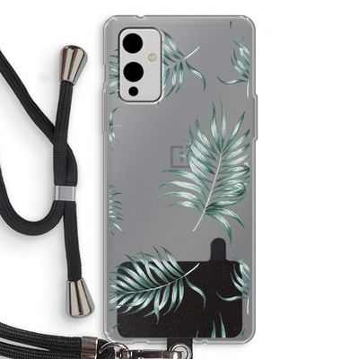 Simple leaves: OnePlus 9 Transparant Hoesje met koord