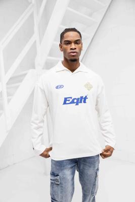 Equalité Jersey Longsleeve Polo Heren Wit - Maat XS - Kleur: Wit | Soccerfanshop