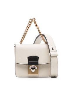 Maison Margiela sac porté épaule New Lock Square - Blanc