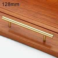 1019-128 lichte luxe Nordic massief koperen kabinet handvat