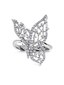 LEO PIZZO bague Light Wings en or blanc 18ct - Argent