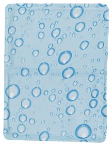 Trixie Cooling Mat - 65 x 50 cm - Druppel - Lichtblauw