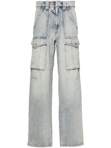 MARANT ÉTOILE jean à effet délavé - Bleu