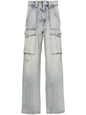 MARANT ÉTOILE jean à effet délavé - Bleu