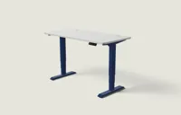Desktronic HomePro bureau Diepblauw / Grijs / 140x70 cm