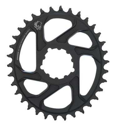 Sram kettingblad "x-sync 2 oval" chain ring "x-sync 2 oval" alu,34t.