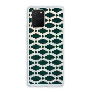 Moroccan tiles: Samsung Galaxy S10 Lite Transparant Hoesje