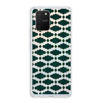 Moroccan tiles: Samsung Galaxy S10 Lite Transparant Hoesje