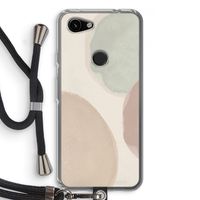 Geo #8: Pixel 3a Transparant Hoesje met koord