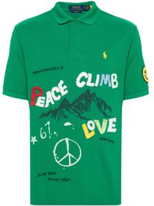 Polo Ralph Lauren polo Peace Climb Love - Vert