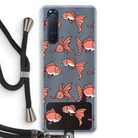 Blub: Sony Xperia 5 II Transparant Hoesje met koord