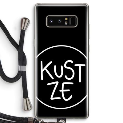 KUST ZE: Samsung Galaxy Note 8 Transparant Hoesje met koord