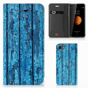 iPhone 7 | 8 | SE (2020) | SE (2022) Book Wallet Case Wood Blue