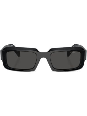 Prada Eyewear lunettes de soleil à monture rectangulaire - Noir