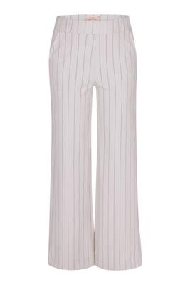 Lexie bonded pinstripe trousers - kit/ new army - 13471