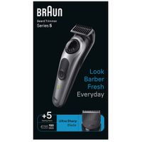 BeardTrimmer 5 Baardtrimmer Series 5 BT5440, Trimmer Voor Heren met Stylingtools en 100 Minuten Gebruiksduur