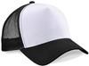 Beechfield CB640 Snapback Trucker - Black/White - One Size