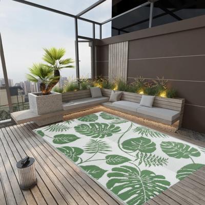 VidaXL Buitenkleed arakil 190x290 cm polypropeen groen