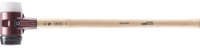 Halder Voorhamer | hoofd-d. 80 mm lengte 800 mm | superplastic wit/rubber zwart | middelhard hickory | 1 stuk - 3027.081 3027.081