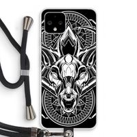 Oh Deer: Pixel 4 Transparant Hoesje met koord
