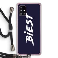 Biest: Samsung Galaxy A51 5G Transparant Hoesje met koord