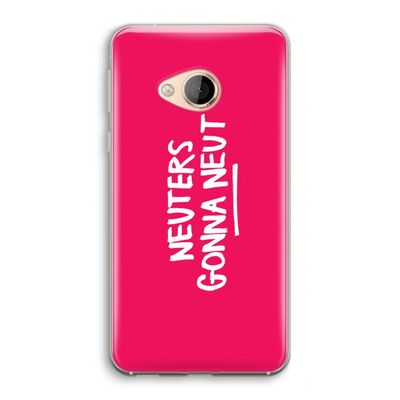 Neuters (roze): HTC U Play Transparant Hoesje