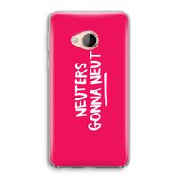 Neuters (roze): HTC U Play Transparant Hoesje