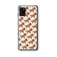 Pony: Samsung Galaxy A31 Transparant Hoesje