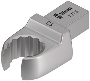 Wera 7775 insteek-ringsleutels, open, 9 x 12 mm, 18 mm - 1 stuk(s) - 05078656001