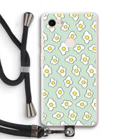 Spiegeleitjes: Pixel 3 XL Transparant Hoesje met koord