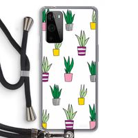 Sanseveria: OnePlus 9 Pro Transparant Hoesje met koord