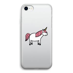 Eenhoorn: iPhone SE 2020 Transparant Hoesje