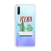 I love cacti: Huawei P Smart Pro Transparant Hoesje