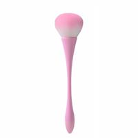 Nagel stof schoonmaken borstel Nail glitter Remover UV Gel poeder verwijdering acryl nagel borstels manicure tools roze weinig taille