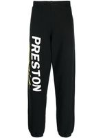 Heron Preston pantalon de jogging en coton biologique à logo imprimé - Noir - thumbnail